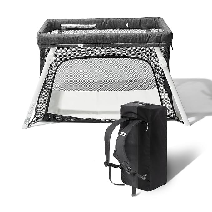 Guava Lotus Travel Crib with Lightweight Backpack Design | Certified Baby Safe Portable Crib | Fo... | Amazon (US)