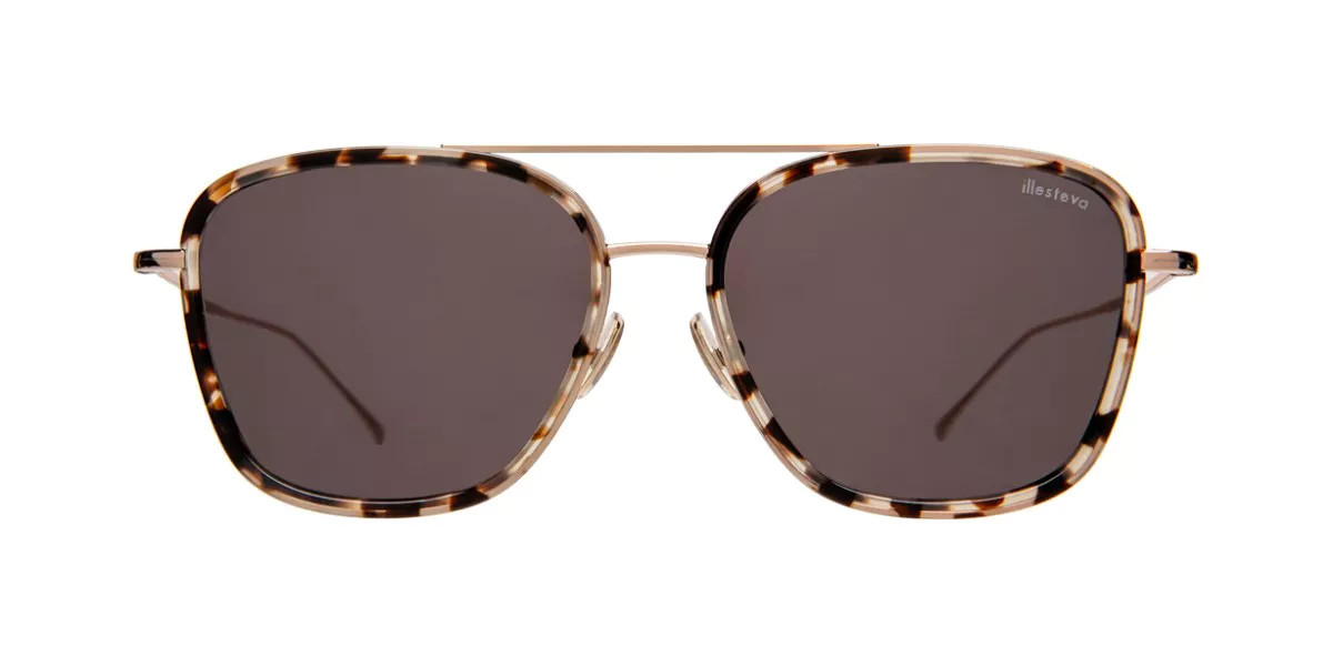 Illesteva Delos Ace DSA2F Men's Sunglasses Gold Size 57 | SmartBuyGlasses Global