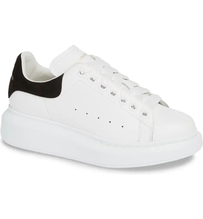 A tall rubber platform lofts a lace-up sneaker from Alexander McQueen, with a removable, padded i... | Nordstrom