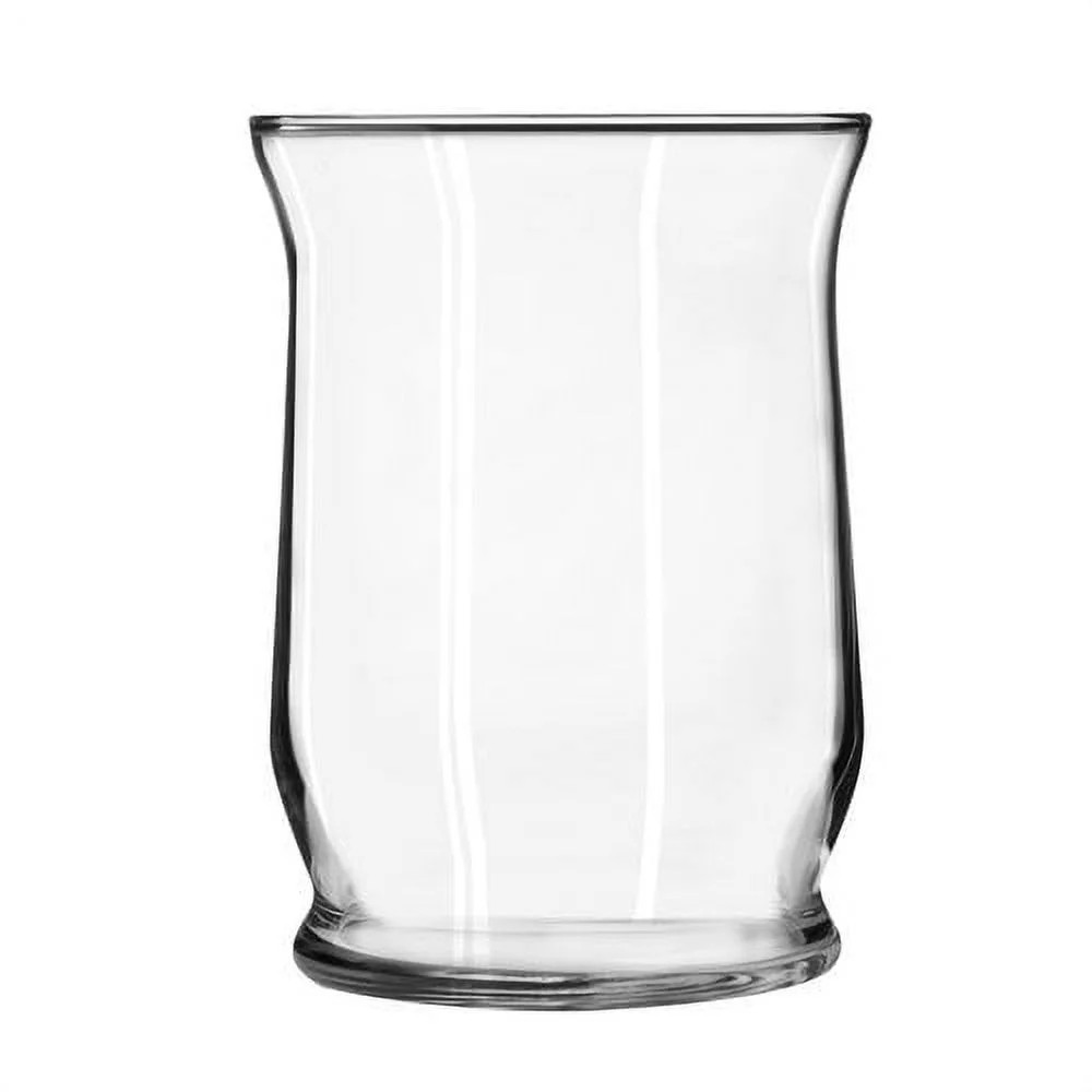 Libbey Clear Glass 8" Hurricane Floral Vase | Walmart (US)