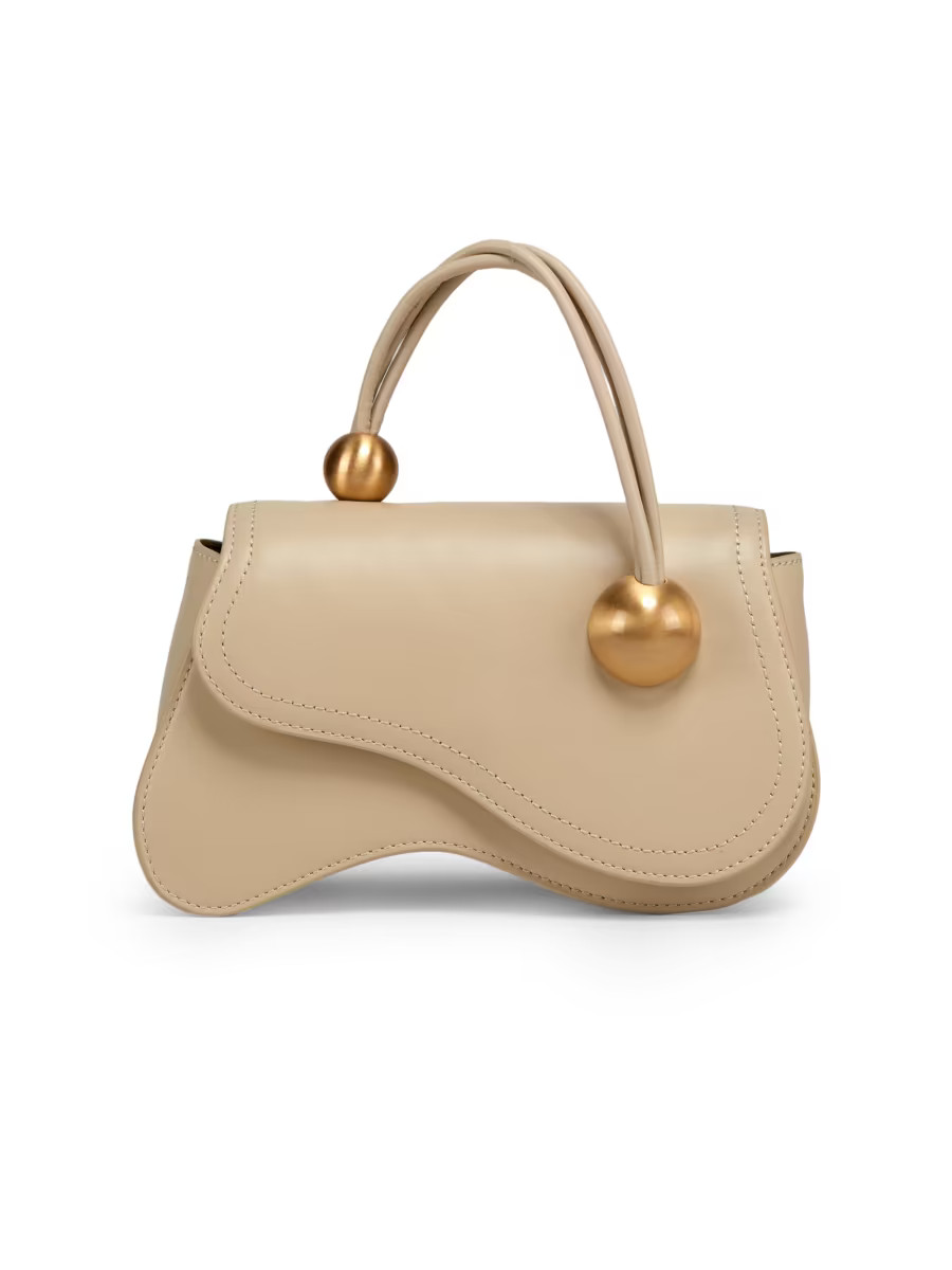 Kazia Leather Top Handle Bag | Saks Fifth Avenue