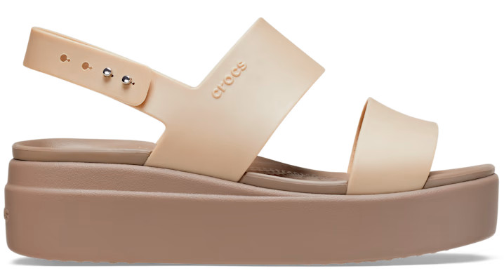 Women's Crocs Brooklyn Metallic Low Wedge | Crocs (US)