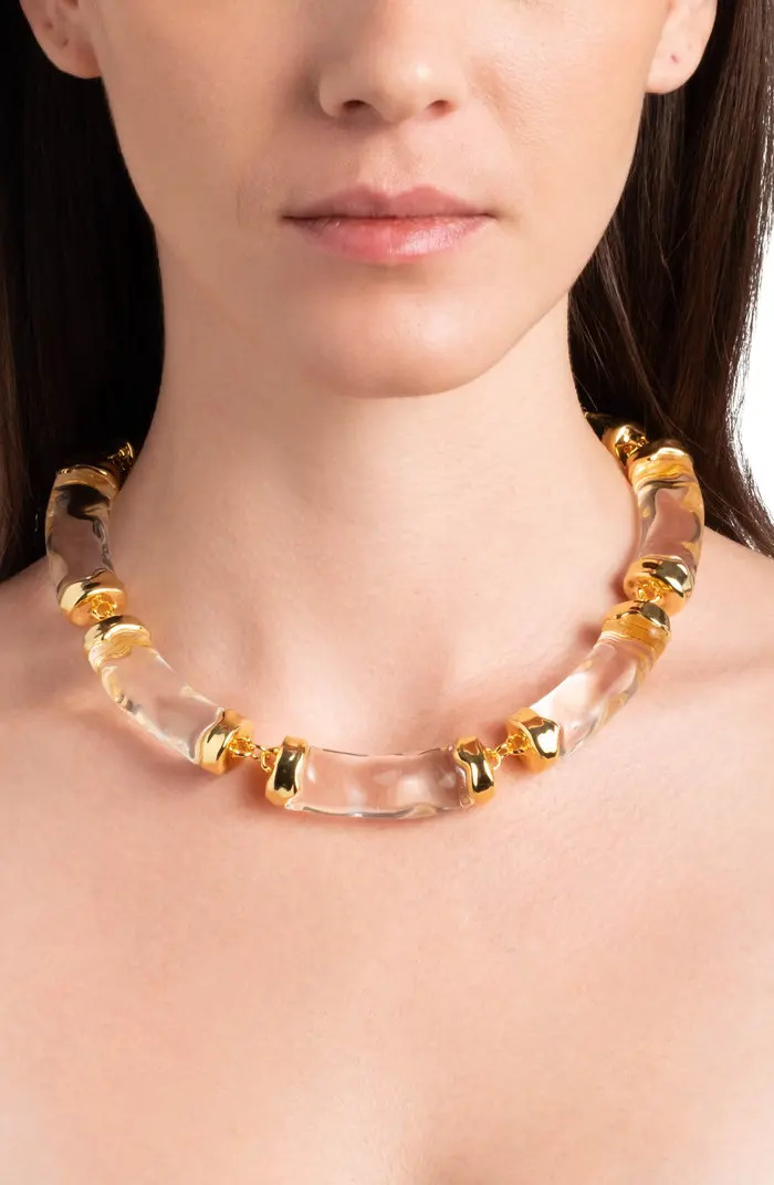 Liquid Lucite\u00ae Pillow Link Necklace | Nordstrom