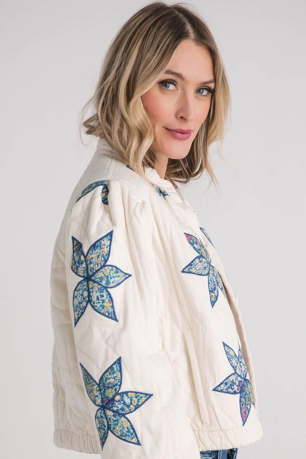 Free People Quinn Quilted Jacket | Social Threads