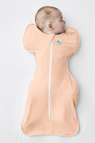 Love to Dream Swaddle UP, Baby Sleep Sack, Self-Soothing Swaddles for Newborns, Get Longer Sleep, Snug Fit Helps Calm Startle Reflex, New Born Essentials for Baby, 1.0 TOG, 5-8.5 lbs, Coral | Amazon (US)