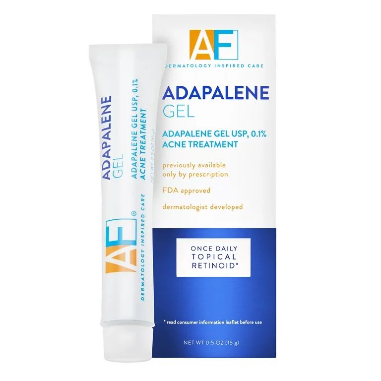AcneFree Adapalene Gel 0.1% Once-Daily Retinoid Acne Spot Treatment, 0.5 oz. | Walmart (US)
