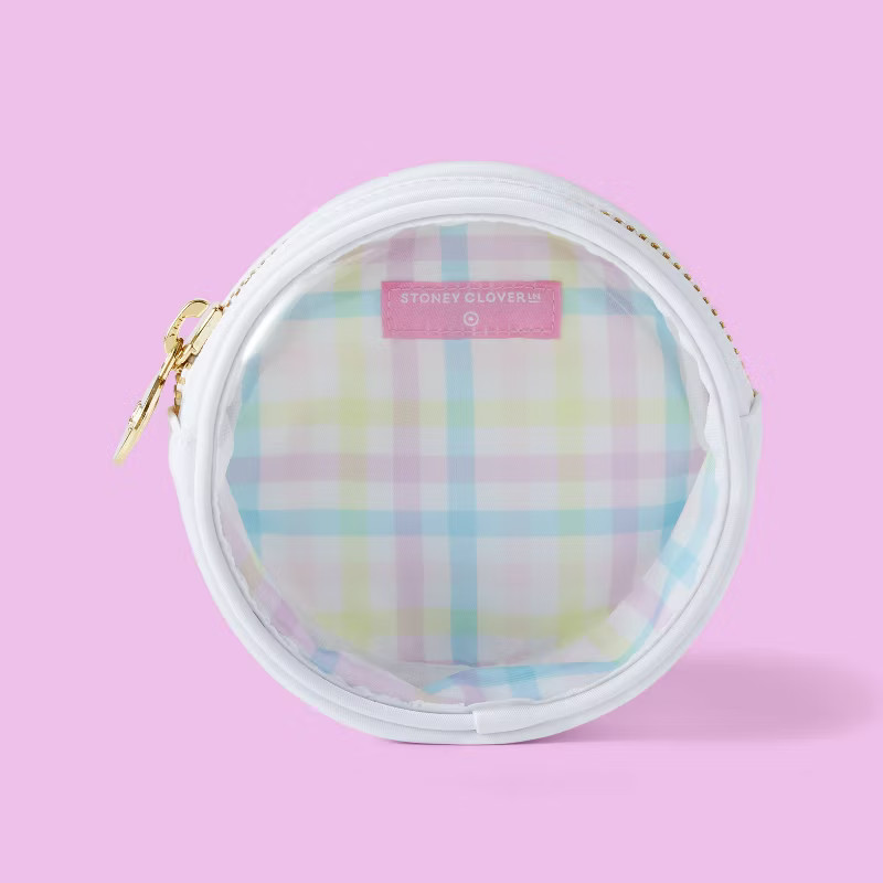Mini Circle Pouch - Stoney Clover Lane x Target White/Rainbow | Target