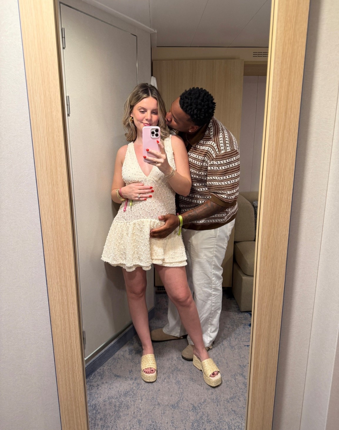 dinner fit night one! (wearing a S & 7.5 platform wedges) 

#LTKtravel #LTKbump #LTKfindsunder50