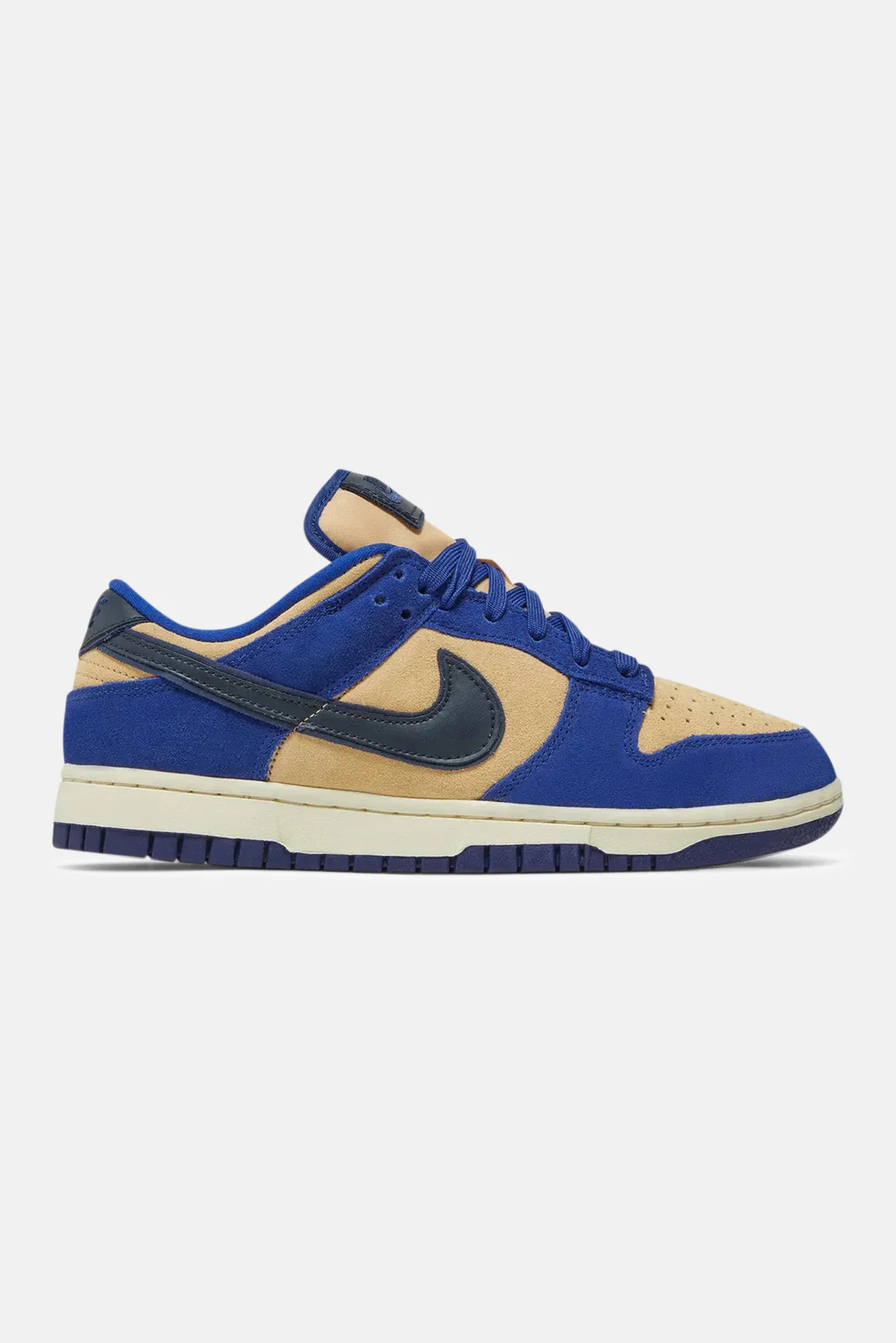 Women's Dunk Low Suede Royal Blue/Sesame | Blue & Cream