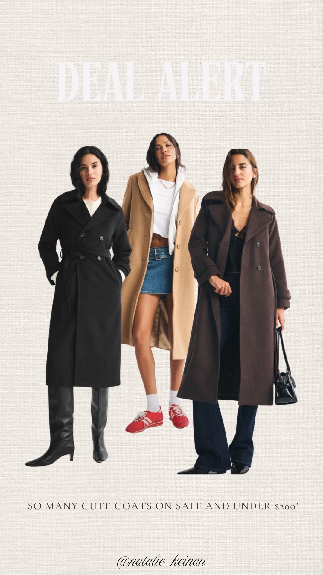 Cutest coats for under $200!!!

#LTKSaleAlert #LTKCyberWeek #LTKSeasonal