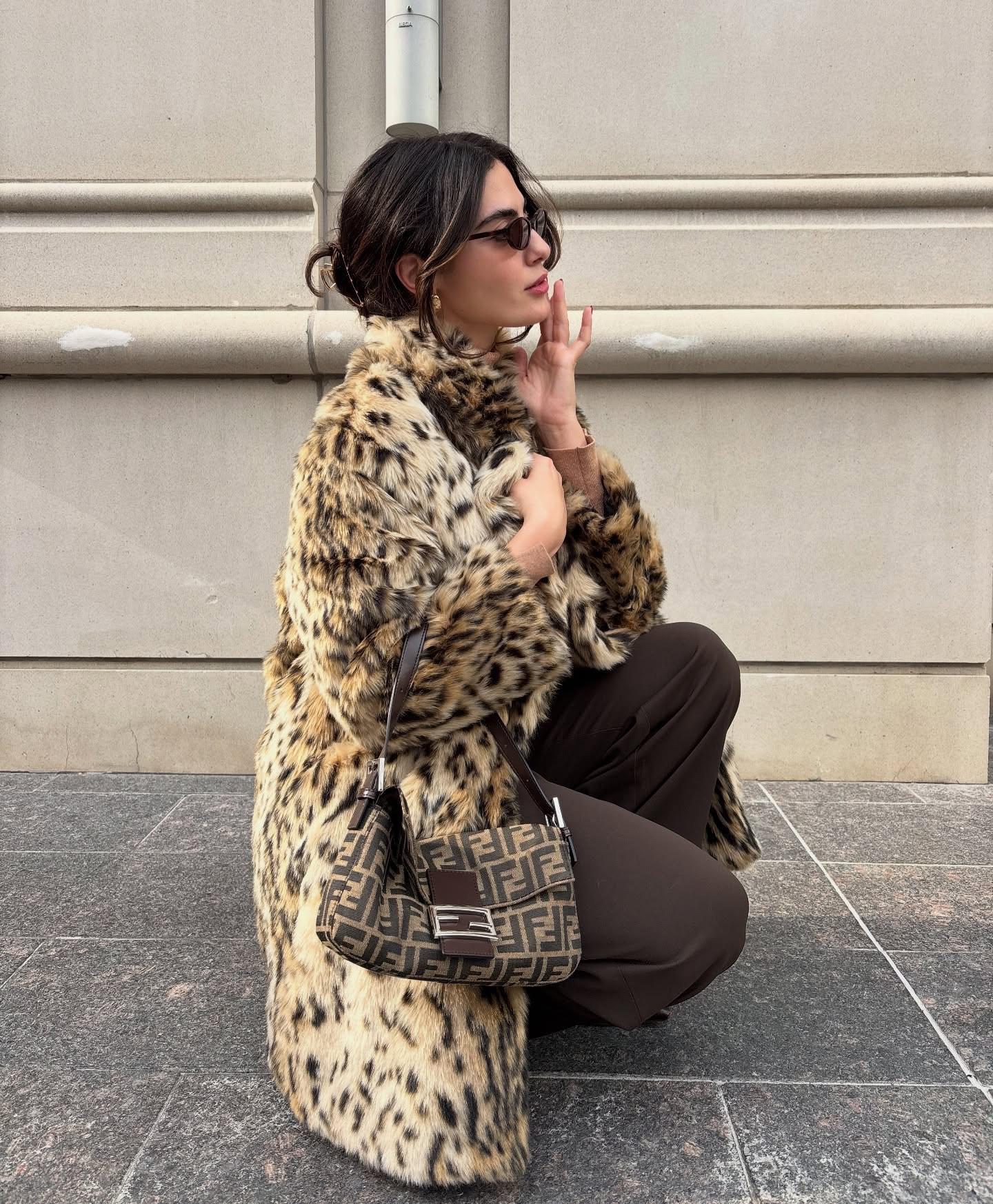 baby it’s cold outside ❄️🐆