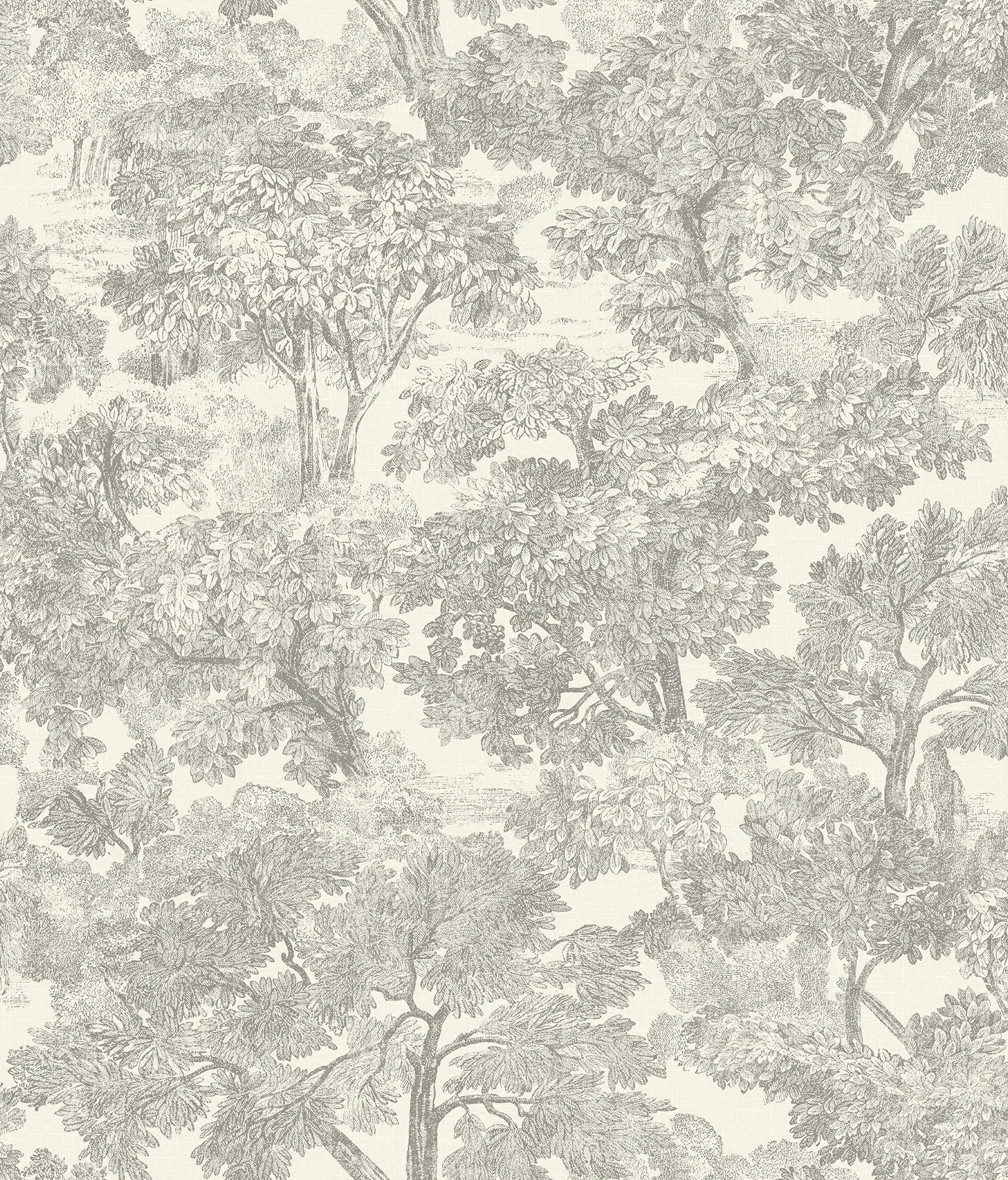Chesapeake 56.4-sq ft Grey Non-woven Ivy/Vines Prepasted Soak and Hang Wallpaper in Gray | 4134-72560 | Lowe's