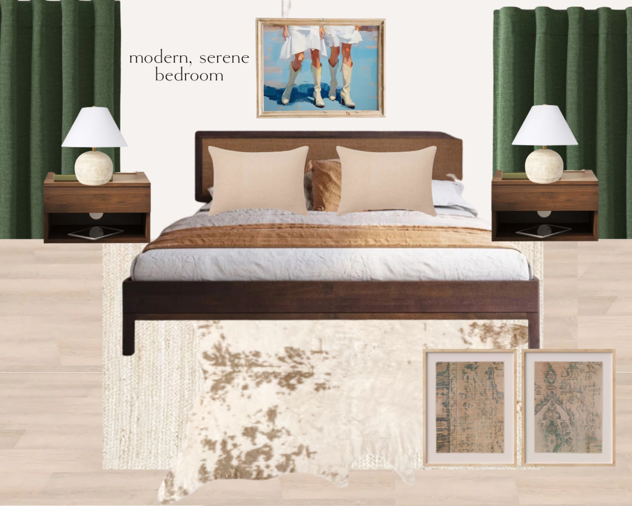 This modern, serene bedroom at an Austin rental combines organic and natural tones to create a boutique hotel vibe that’s even more homey. Designed and installed by R. Maroney Remodel & Design.

#LTKHome #LTKFindsUnder50 #LTKFindsUnder100