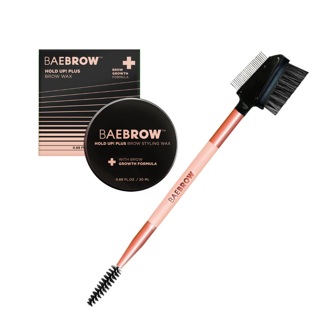 HOLD UP! PLUS Brow Styling Wax + Multitasker PRO Brush | BAEBROW