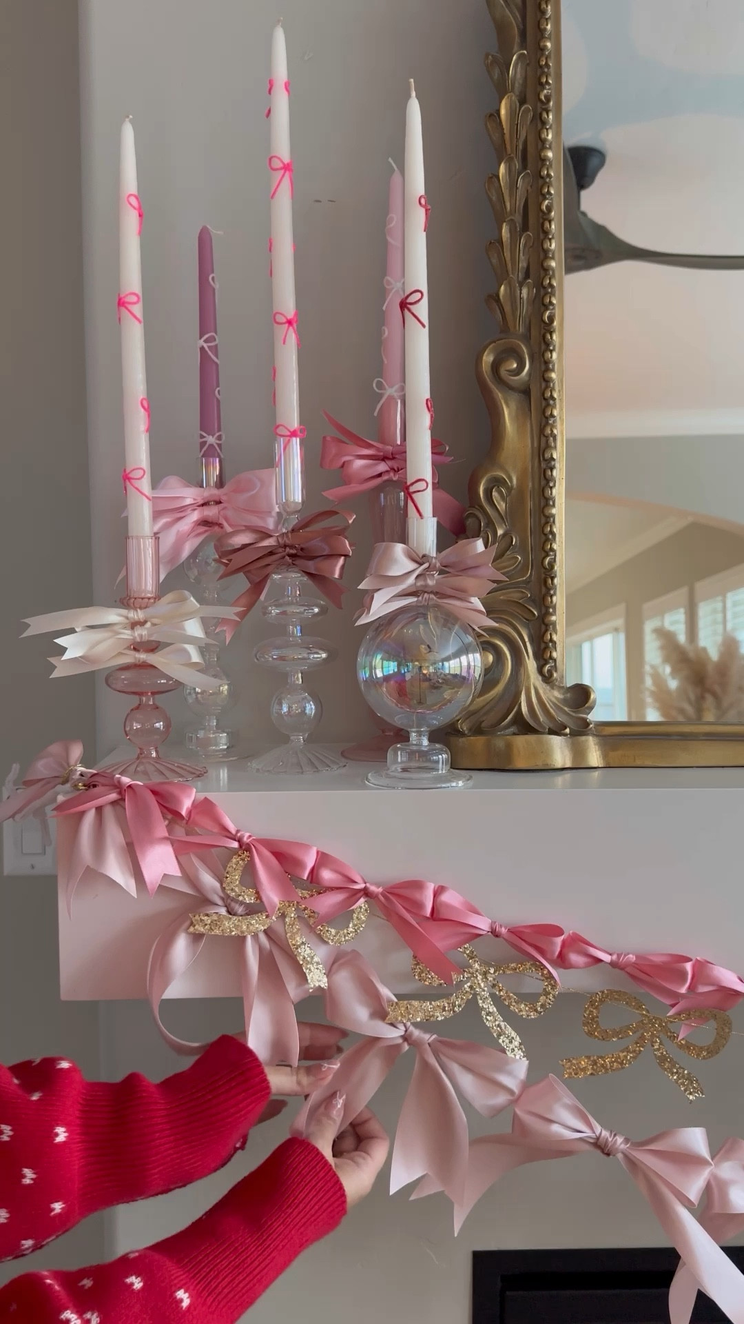 The easiest (and sweetest) DIY bow garland that had everyone in their Valentine’s feels last year! 🎀 Perfect for your mantel, party, or anywhere you need a little extra love. 💌 

#LTKSeasonal #LTKFindsUnder50 #LTKHome