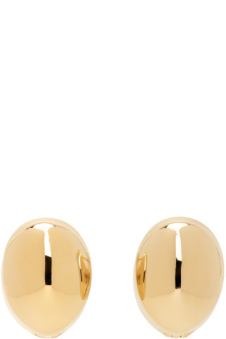 Gold Hoop Earrings | SSENSE