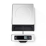 OXO Good Grips 11-Pound Stainless Steel Food Scale with Pull-Out Display | Amazon (US)