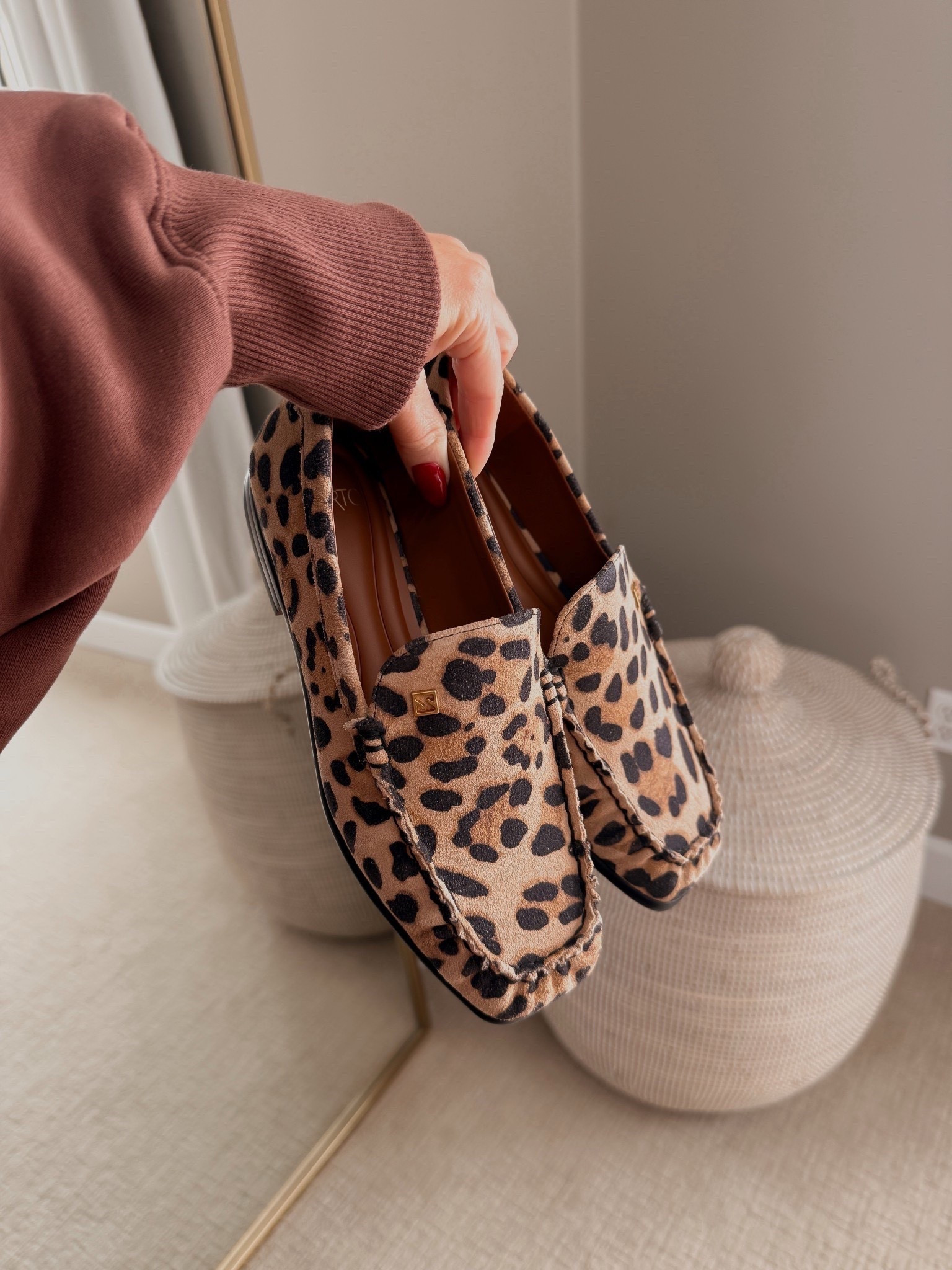 These are the most comfortable flats I have ever put on! I sized down a 1/2! 😍🙌🏼

Some colors on sale now!!

Loafers, cheetah loafers, leopard loafers, comfy loafers, work shoes, business casual, Amanda west, almost ready blog

#LTKWorkwear #LTKSaleAlert #LTKOver40