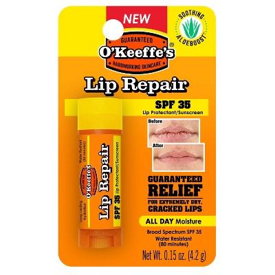 O'Keeffe's Lip Repair with SPF 35 Stick - 0.15oz | Target