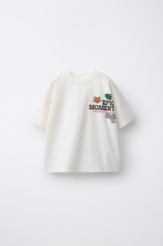 ZOO ANIMAL PRINT T-SHIRT | Zara US