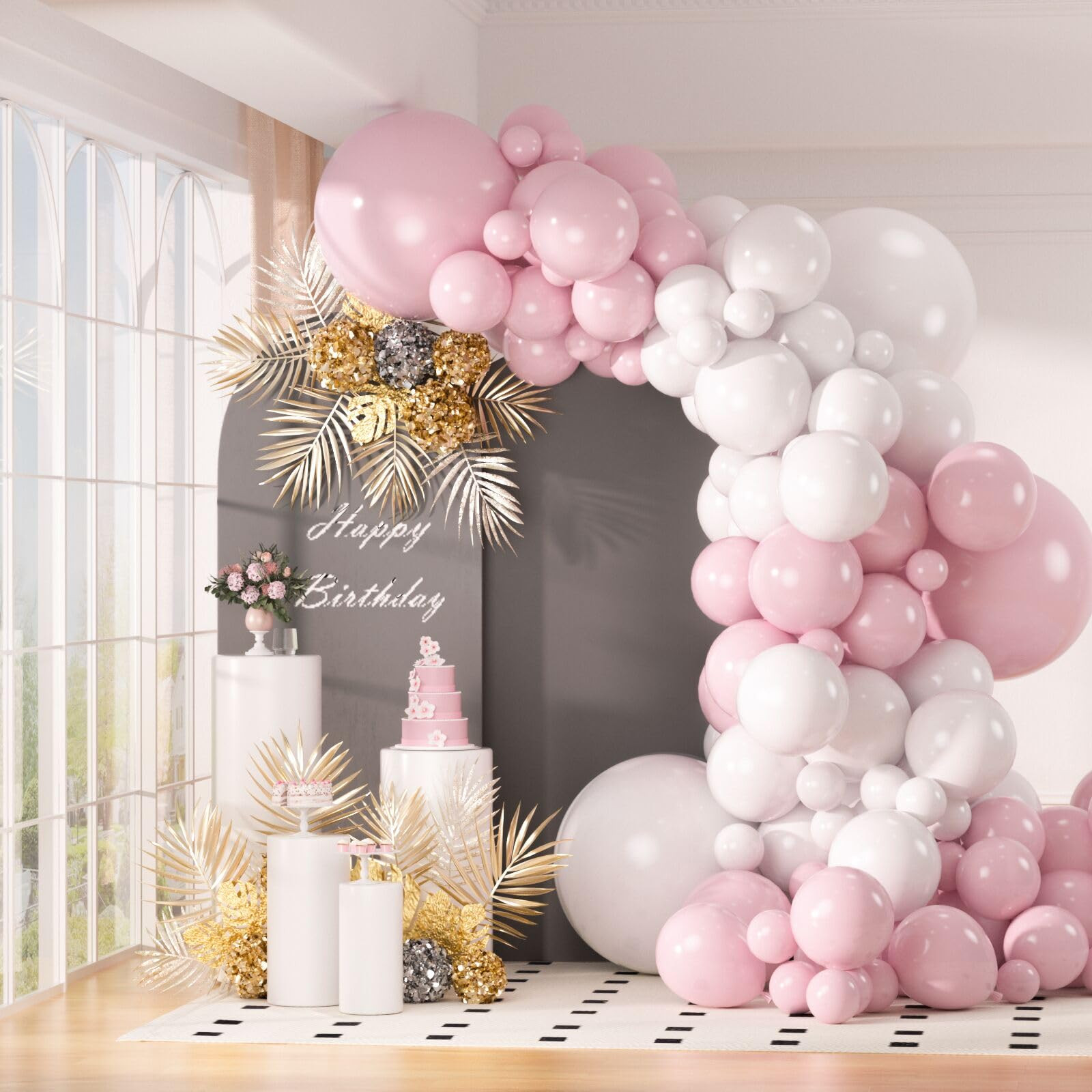 Light Pink & White | Amazon (US)