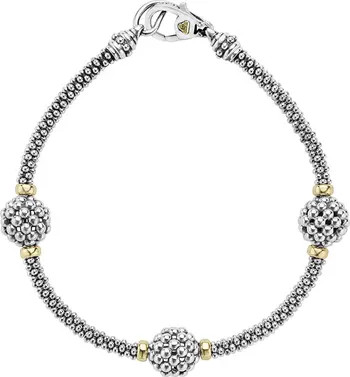 LAGOS Caviar Forever Ball Station Bracelet | Nordstrom | Nordstrom