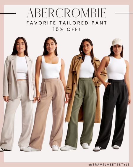My favorite wide leg trousers from Abercrombie are currently 15% off for Labor Day weekend! 


Dress pants, wide leg pants, tailored pants, work pants, work outfit, capsule wardrobe, fall outfit, black pants, neutral pants, abercrombie bottoms 

#LTKunder100 #LTKSale #LTKsalealert