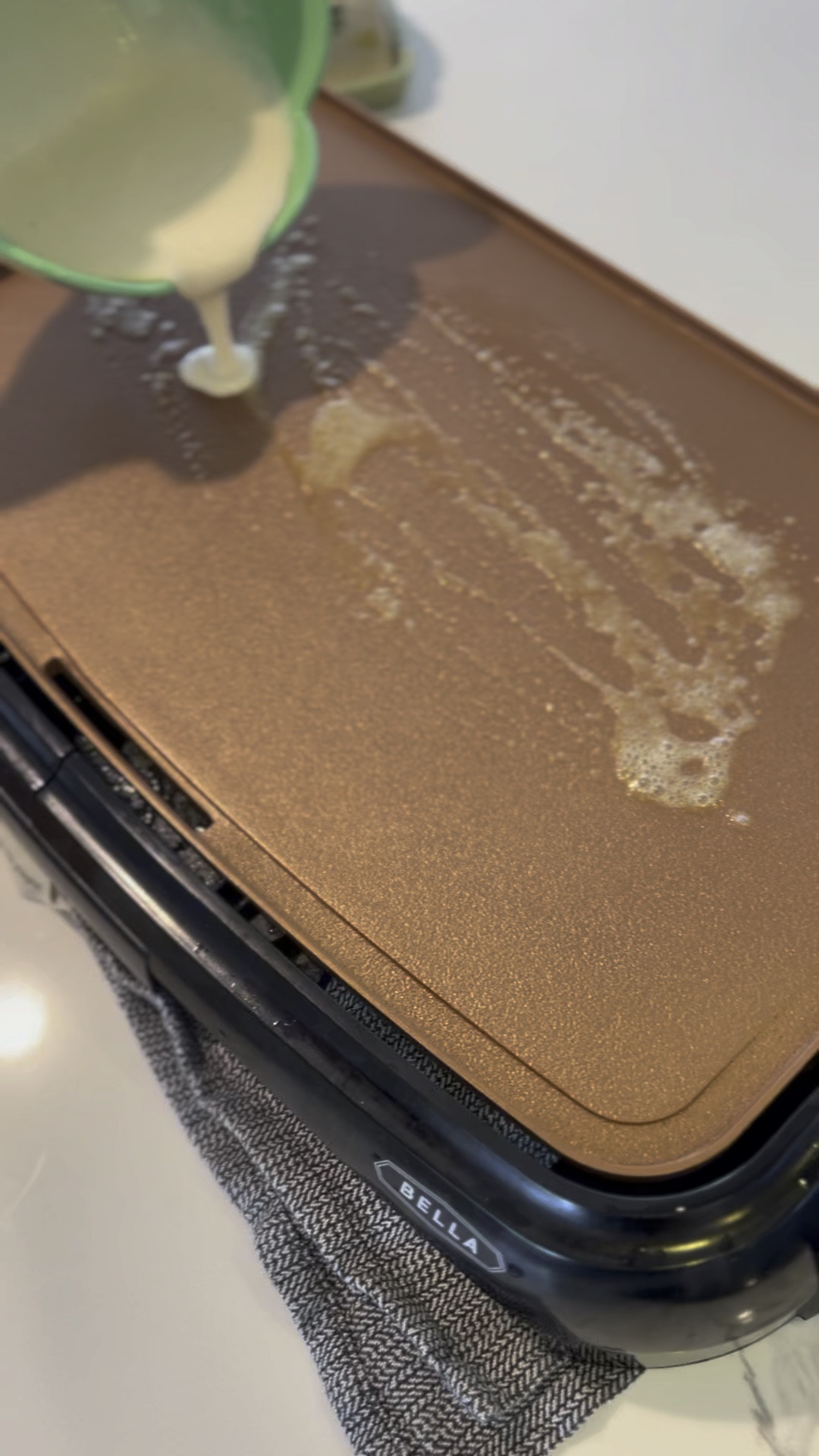 We use this to make pancakes every Saturday morning. I can plug it in anywhere so it keeps my daughter away from the stove and at the perfect height for her to help. The black is currently on sale. 

#LTKkids #LTKsalealert #LTKfamily