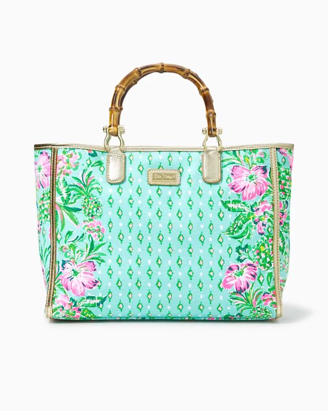 Greydon Canvas Tote | Lilly Pulitzer | Lilly Pulitzer