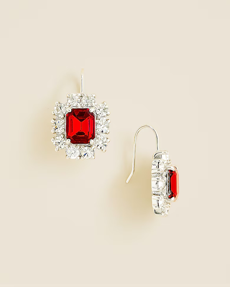 Gemstone drop earrings | J. Crew US
