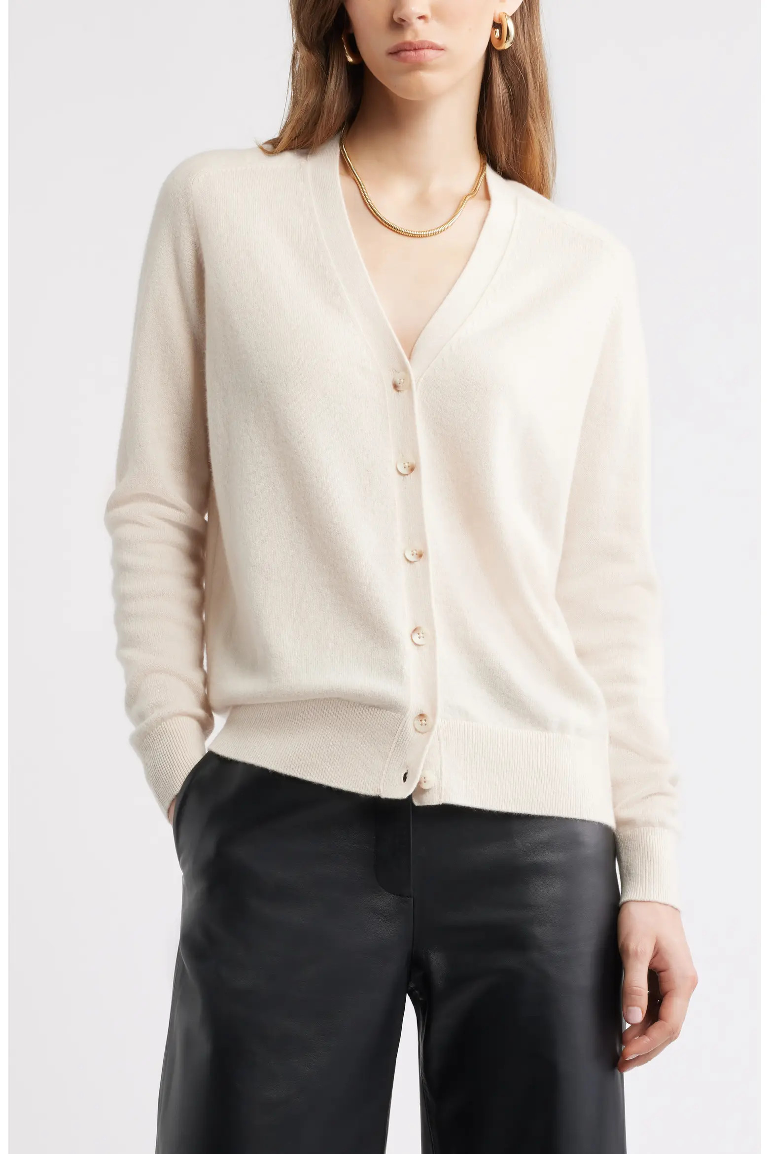Cashmere V-Neck Cardigan (Women) | Nordstrom | Nordstrom