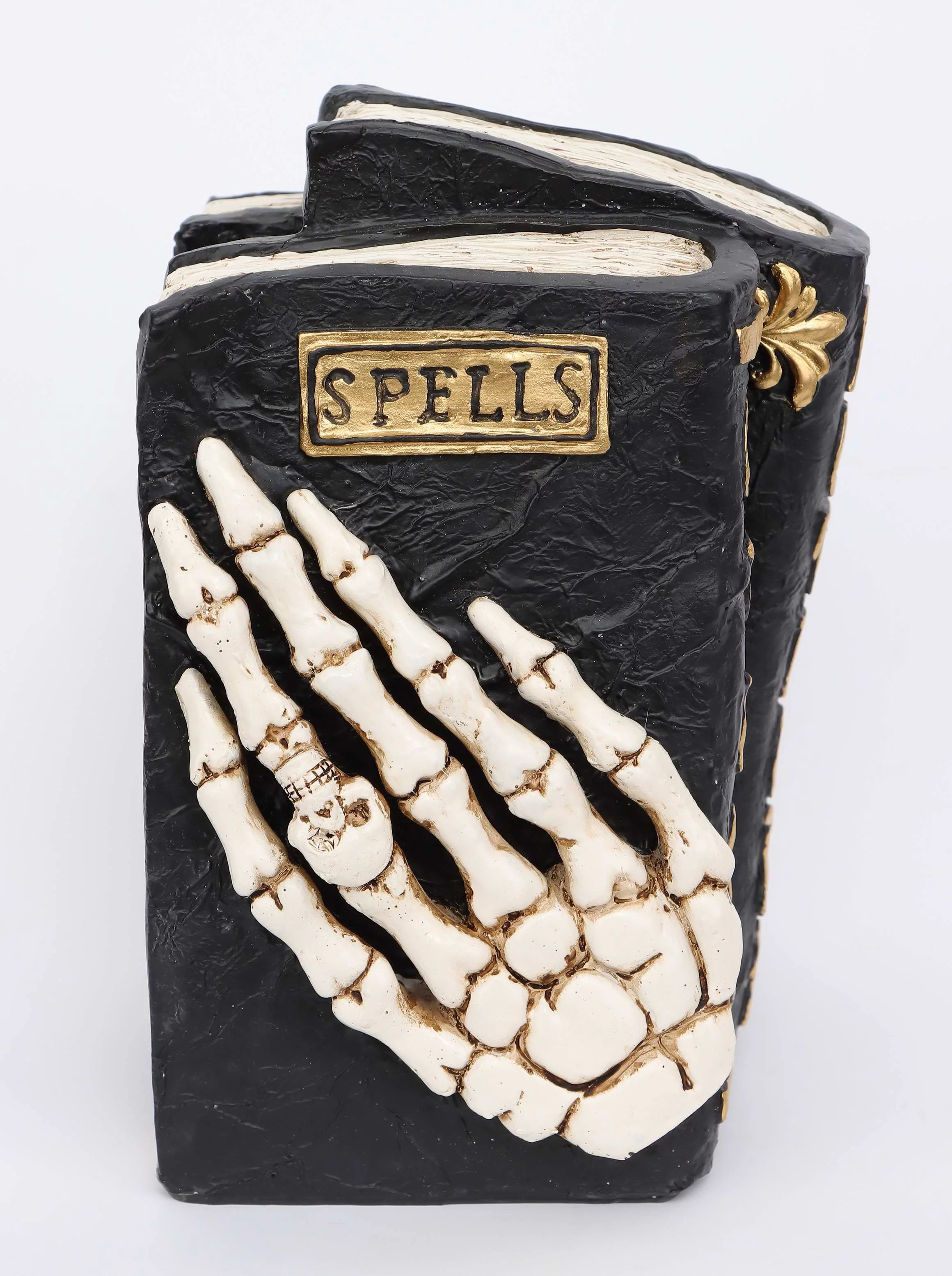 Way To Celebrate Halloween Tabletop Decor, Skeleton Books | Walmart (US)