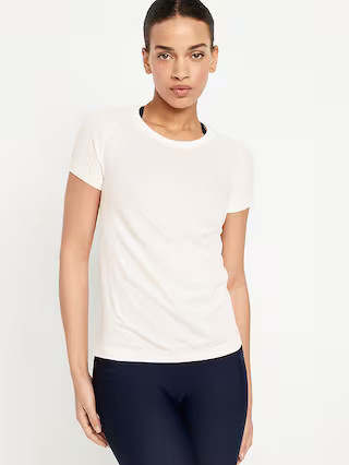 Fluid Seamless Fitted T-Shirt | Old Navy (US)