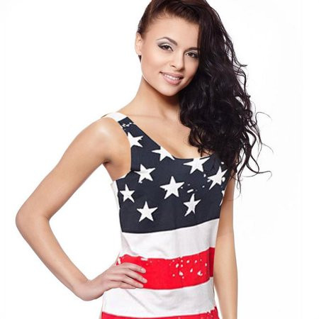 American Flag Tank Top-Small | Walmart (US)