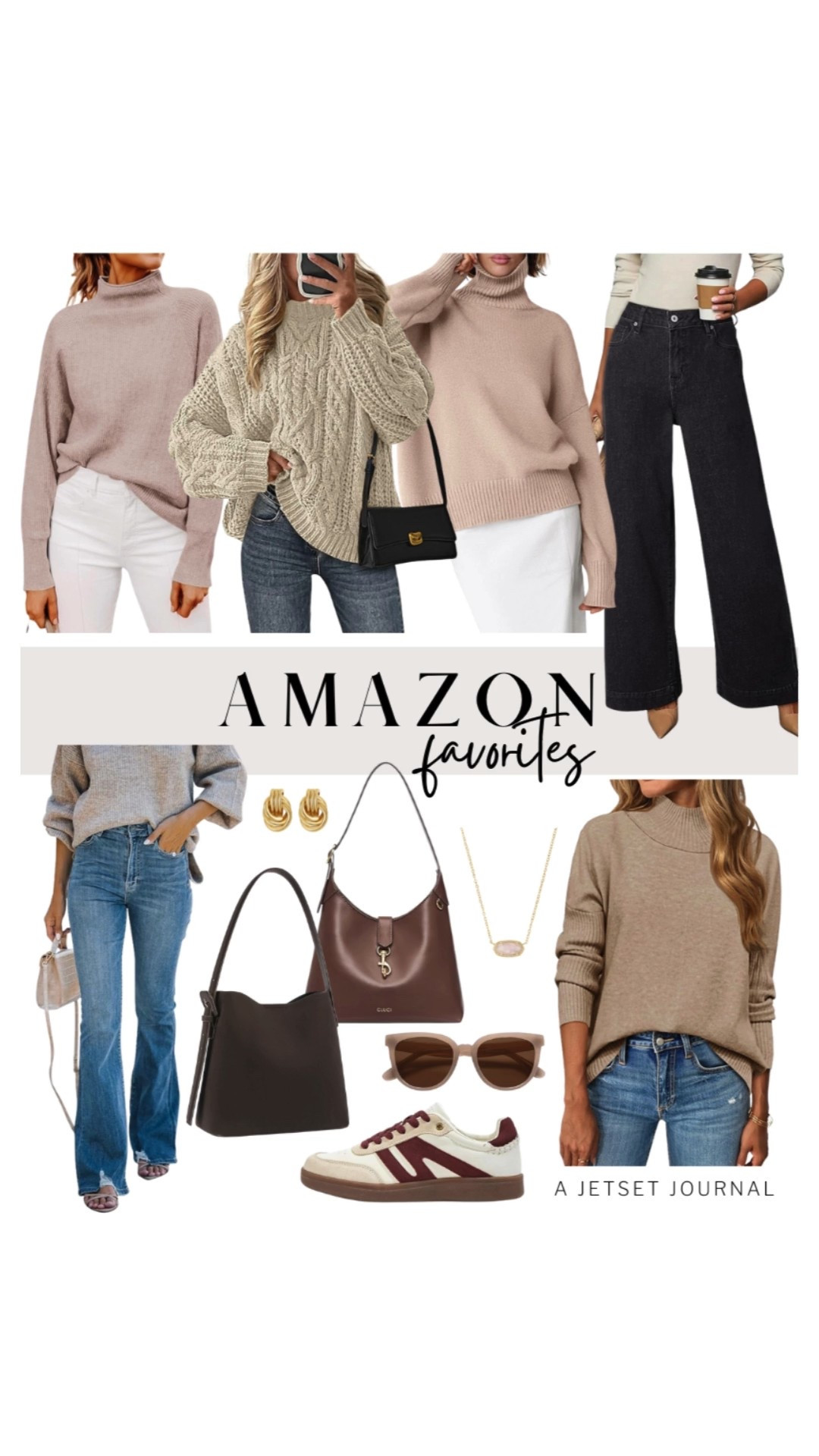 Here are some new Amazon favorites worth checking out!
knit sweater, chunky pullover sweater, gold earrings, platform sneakers, winter sweaters, wardrobe refresh, amazon fashion, top picks, transitional look, affordable style, amazon finds, cute tops, neutral top, fall to winter style, outfit idea

#LTKFindsUnder50 #LTKU #LTKSeasonal