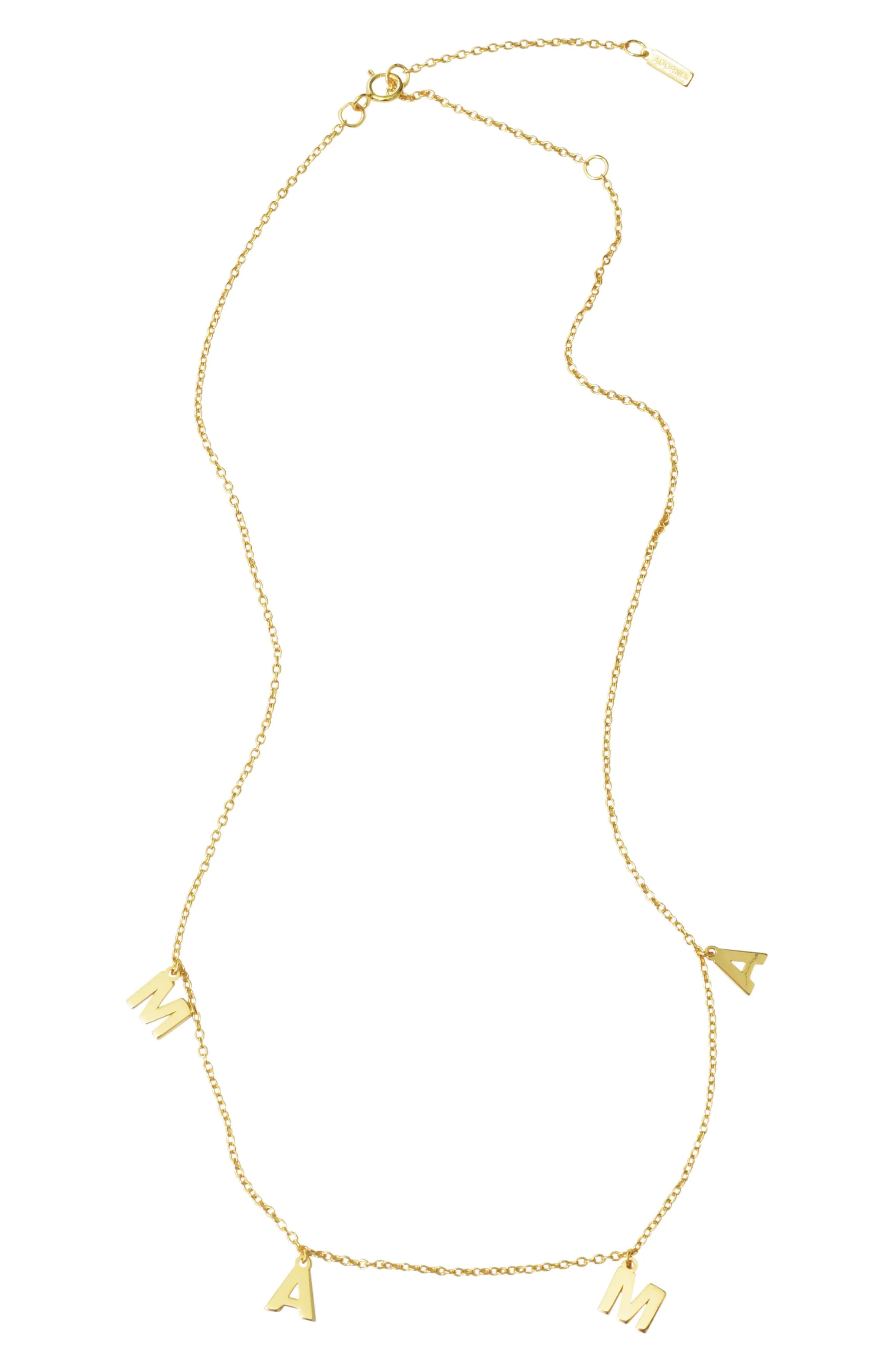 Women's Adornia Mama Shaker Necklace | Nordstrom