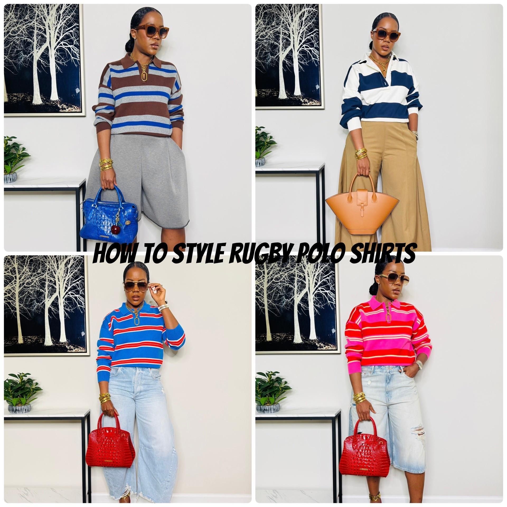 Hey, y’all! Check out my latest YouTube video on how to style rugby shirts! YT: The Glam Corridor.

#LTKvlog #LTKMidsize #LTKSaleAlert