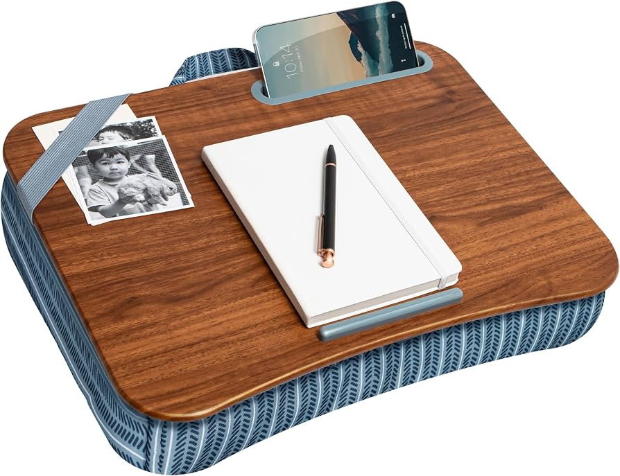 LAPGEAR Designer Lap Desk \u2013 Arrow Stripes, Fits 15.6\u201d Laptops | Amazon (US)