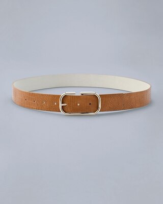 The Perfect Oval Buckle Belt | White House Black Market