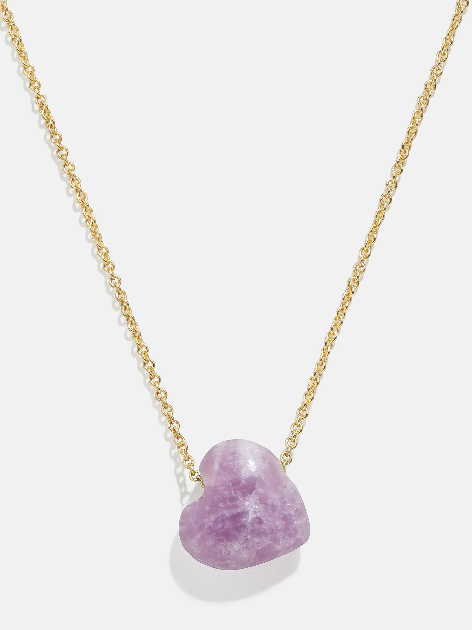 Juno Pink Lepidolite Necklace - Pink Lepidolite Stone | BaubleBar