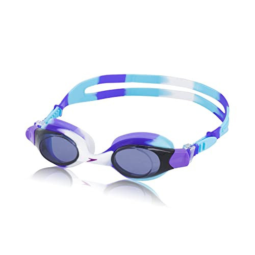 Speedo Unisex-Child Swim Goggles Skoogle Ages 3-8, Purple Aqua Splash Tie Dye, One Size | Amazon (US)