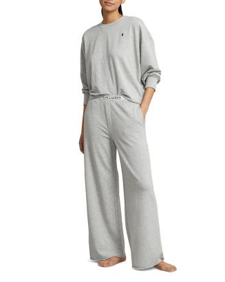 Polo Ralph Lauren Sweatshirt & Wide Leg Pants Set  | Bloomingdale's Women | Bloomingdale's (US)