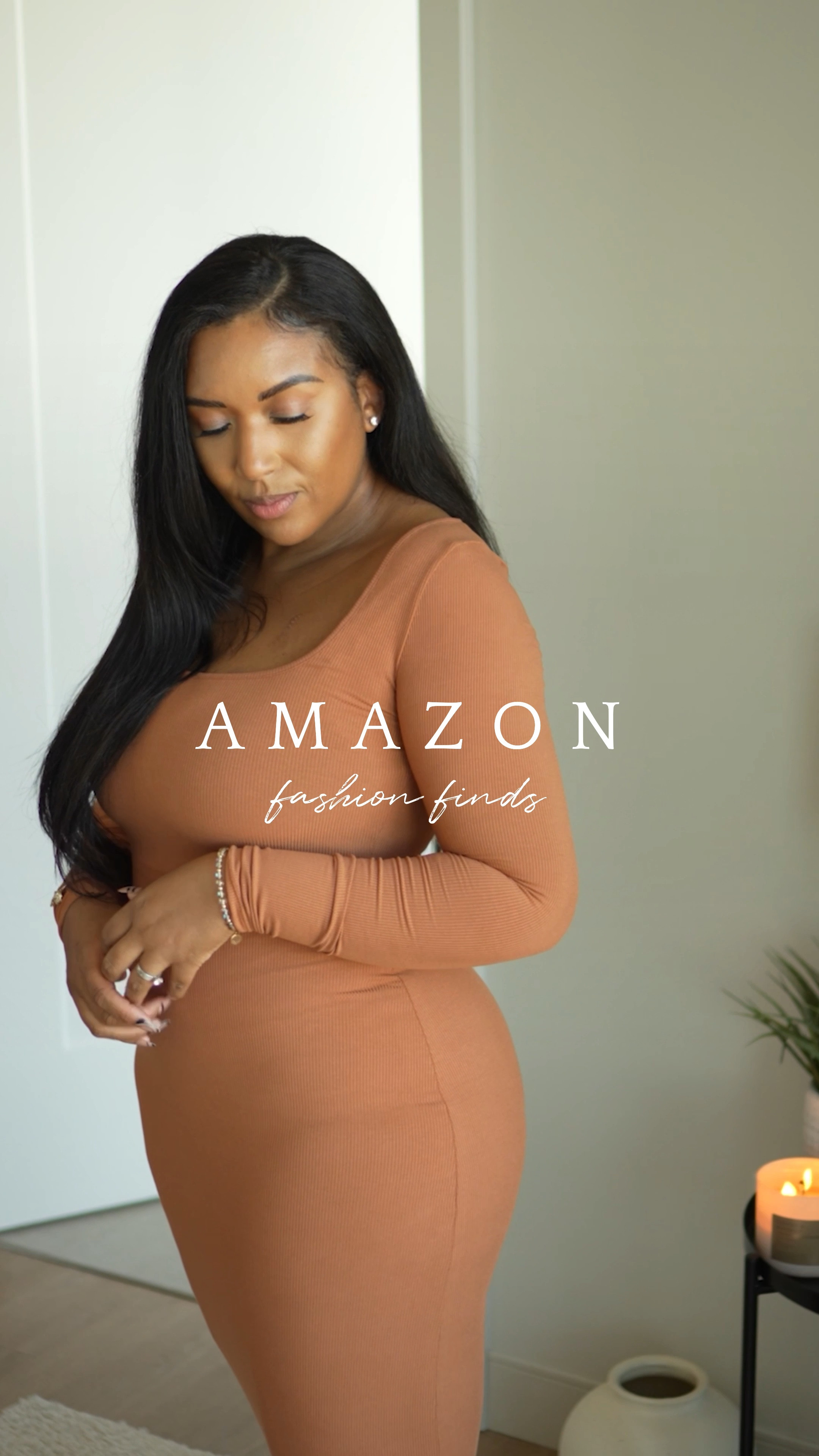 Bring on the basics with this Amazon basic maxi dress that is super stretchy & comfortable. I’m wearing a size medium & there is still a lot of stretch. 

#LTKSeasonal #LTKstyletip #LTKVideo