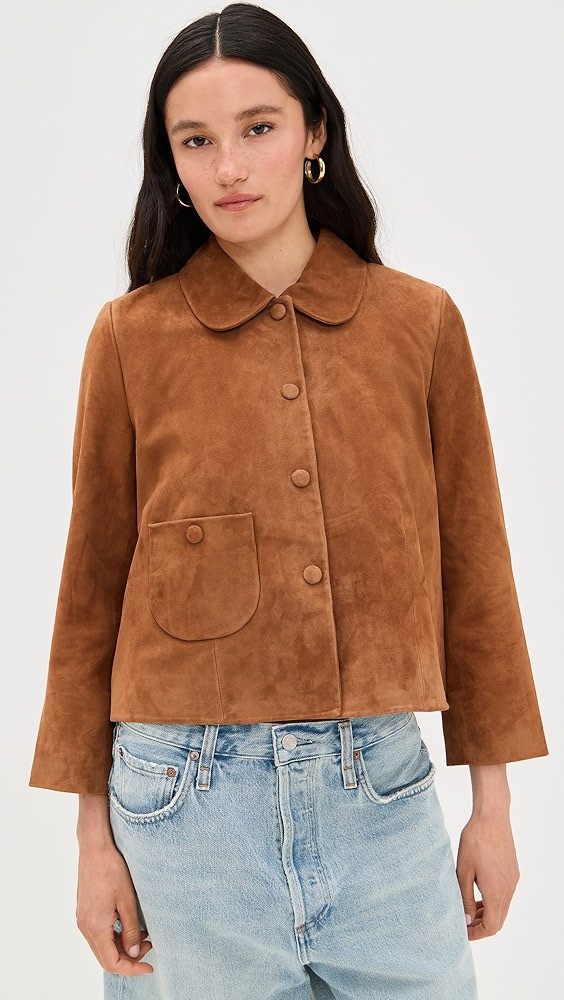 Veste Milas Suede Jacket | Shopbop
