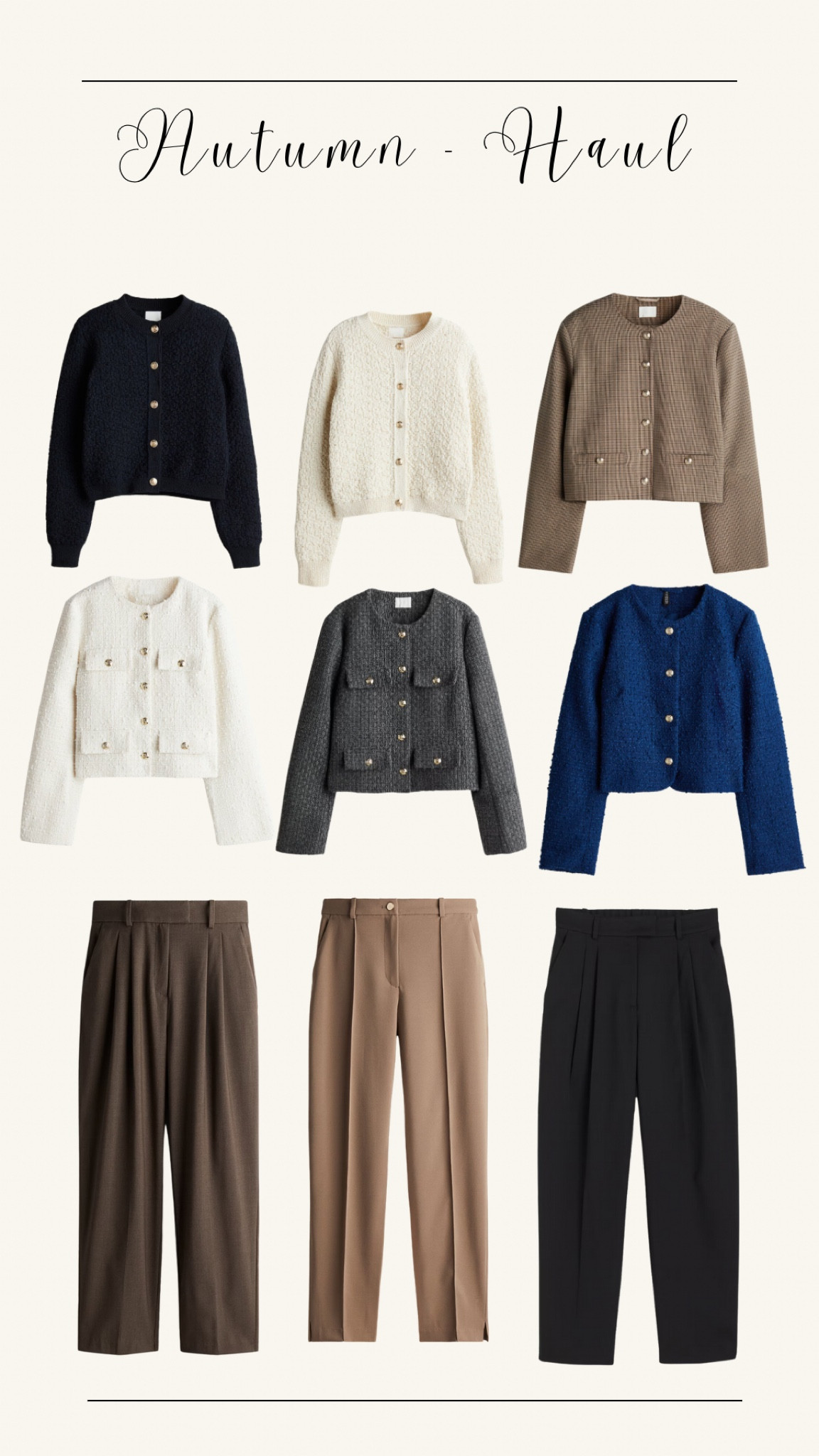 Autumn Haul 🍂

#LTKuk #LTKautumn #LTKeurope