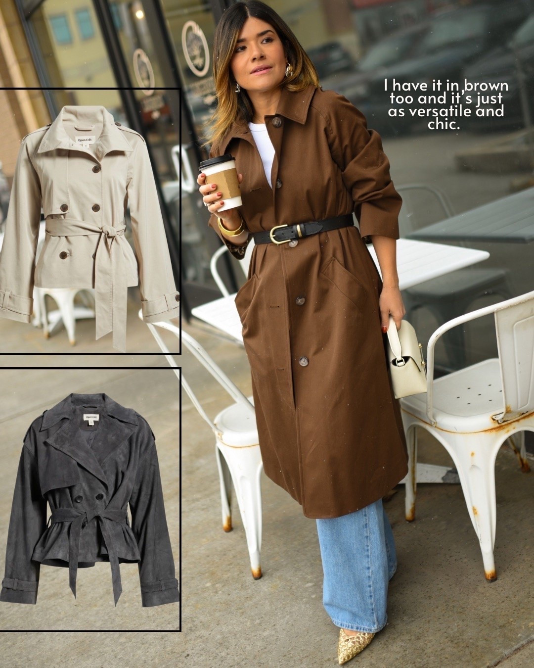 A good trench coat is the perfect layer for early fall. My favorite brand right now for trench coats is Sézane. The quality and fit is amazing but I’m linking here other styles I’m also loving from other brands including some cropped ones.

#LTKootd #LTKSeasonal #LTKPetite