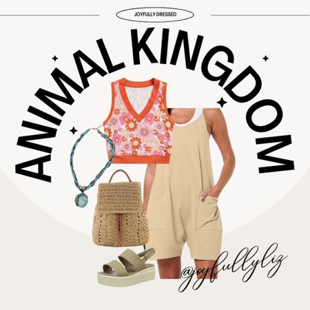 Animal Kingdom outfit 🦒 #disney #disneystyle 