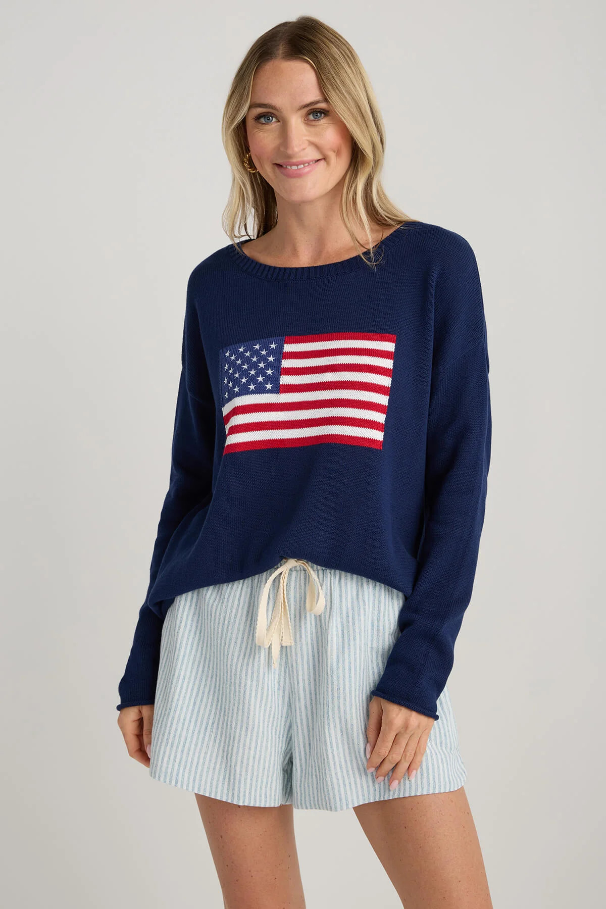 Pink Pineapple Boxy Crewneck | Social Threads