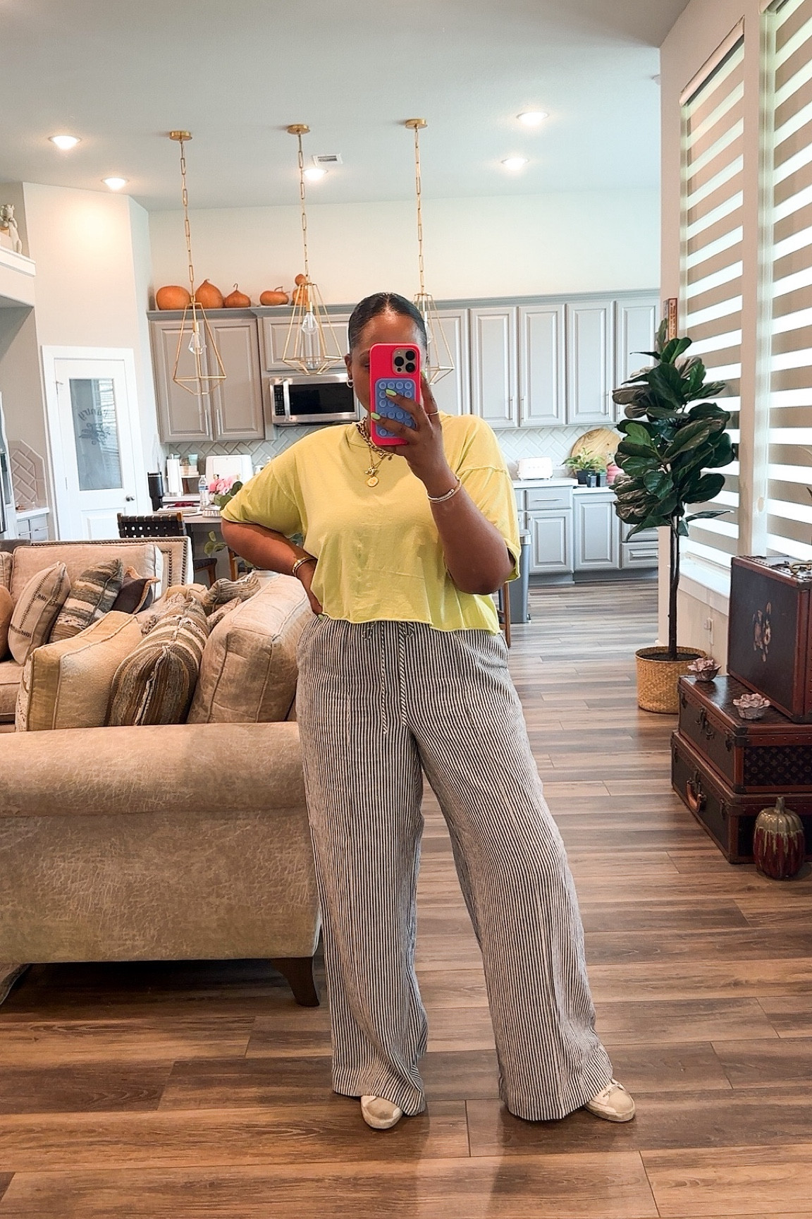 Pants-  medium 
Top-  small 
Sneakers -  tts 

Casual outfit - casual style - casual look - linen pants - affordable outfit - ootd - sneakers - spring outfit - spring style - spring look - summer outfit - summer - travel outfit - vacation outfit - 

Follow my shop @styledbylynnai on the @shop.LTK app to shop this post and get my exclusive app-only content!

#liketkit #LTKxTarget 
@shop.ltk
https://liketk.it/4DbCV

Follow my shop @styledbylynnai on the @shop.LTK app to shop this post and get my exclusive app-only content!

#liketkit 
@shop.ltk
https://liketk.it/4DfsC

Follow my shop @styledbylynnai on the @shop.LTK app to shop this post and get my exclusive app-only content!

#liketkit #LTKshoecrush #LTKstyletip
@shop.ltk
https://liketk.it/4E1X9