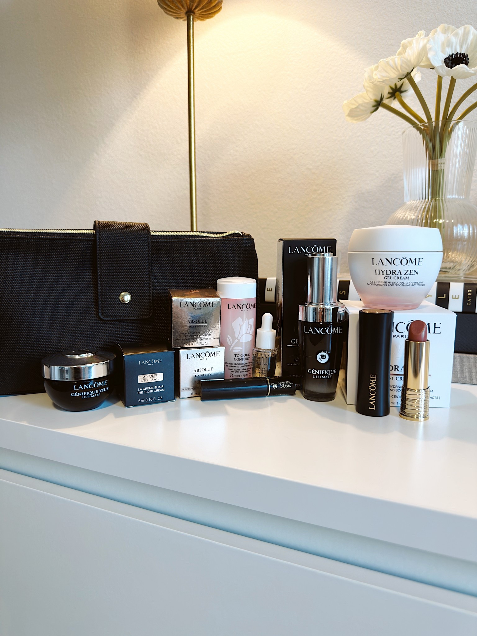 Nordstrom is having an amazing gift with purchase for Lancôme cosmetics if you’re needing to stock up. I got my go-to Hydra Zen gel cream - great for redness and cooling for the weather in FL. I’m also trying the new Génifique Ultimate serum. I love the regular version so I’m excited to see how this one compares. I got a free eye cream with this purchase (retails for $82!). I also picked up the L’Absolu Rouge Moisturizing cream lipstick in Mademoiselle Amanda, a gorgeous every day nude color. 

#LTKSaleAlert #LTKBeauty #LTKFallSale